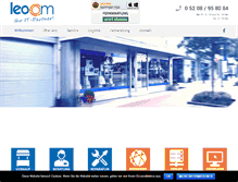 Tablet Screenshot of leocom.net